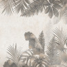 Wallpaper - Tropical black and white