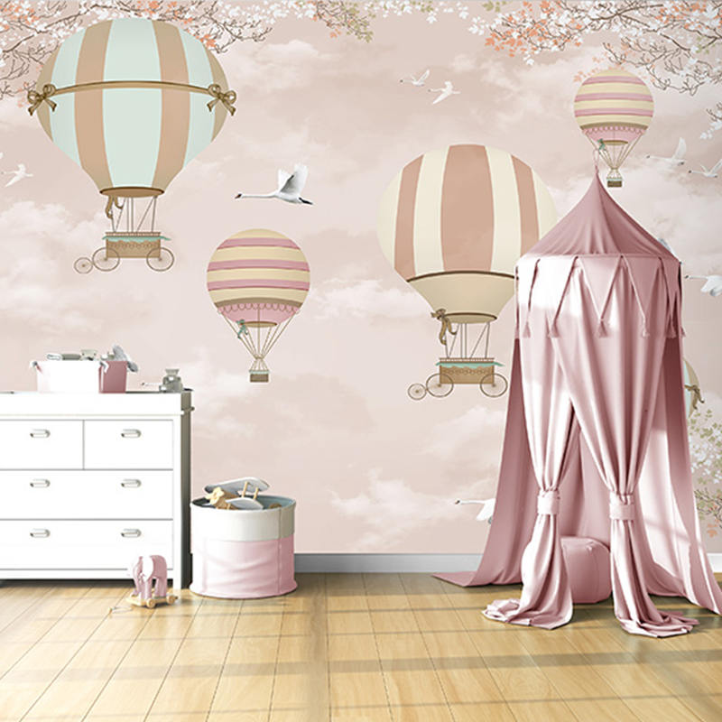 Wallpaper - Hot air balloons for children