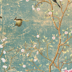 Wallpaper -Vintage Floral