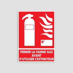 Panel -Fire extinguisher